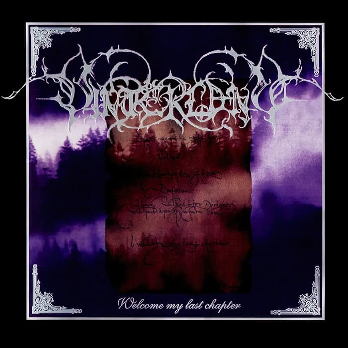 Welcome My Last Chapter cover