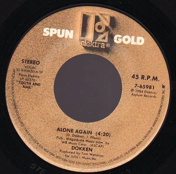 Alone Again / Just Got Lucky cover