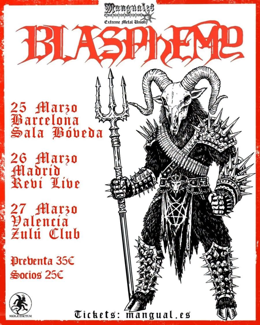Blasphemy @ Revi Live