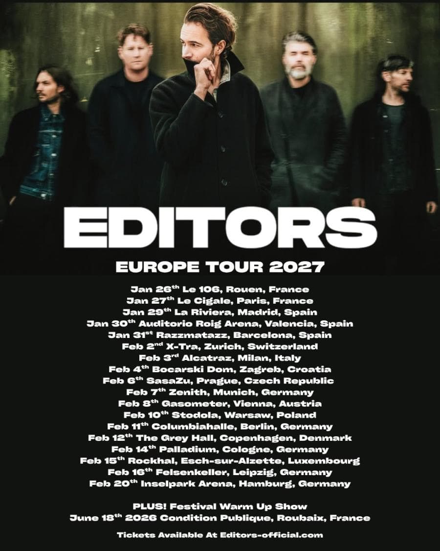 Editors @ Razzmatazz