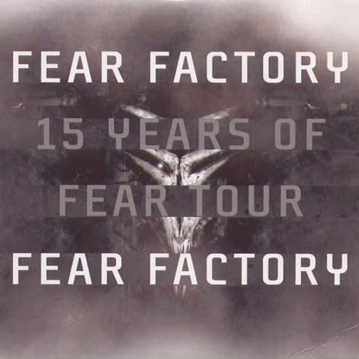 15 Years of Fear Tour cover