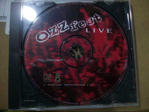 Ozzfest Live cover