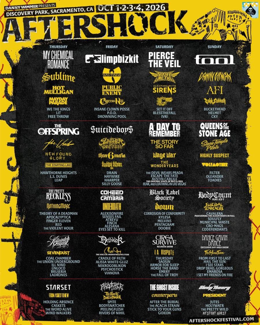 Aftershock Festival 2026