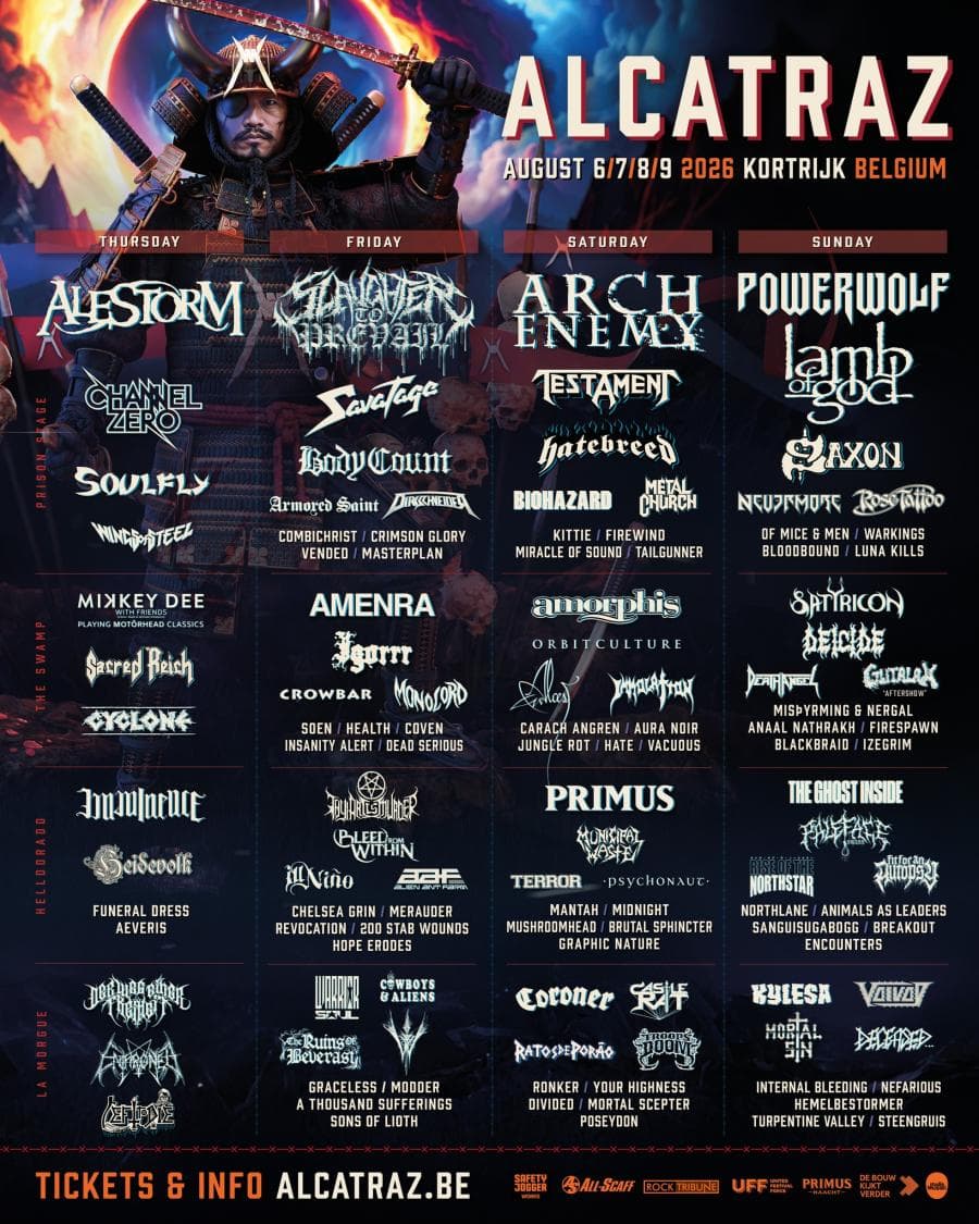 Alcatraz Metal Festival 2026