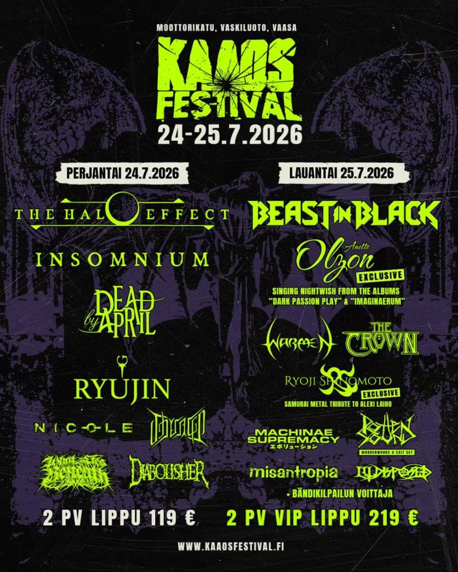 Kaaos Festival 2026