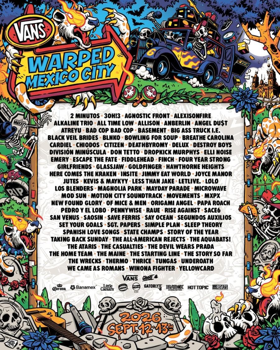 Vans Warped Tour 2026 - Mexico