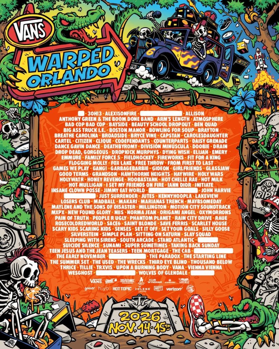 Vans Warped Tour 2026 - Orlando