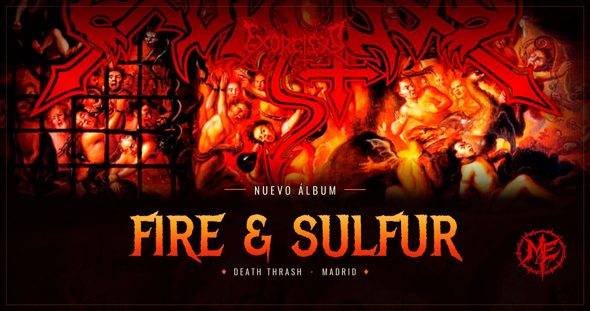 Fire & Sulfur de Exorcised