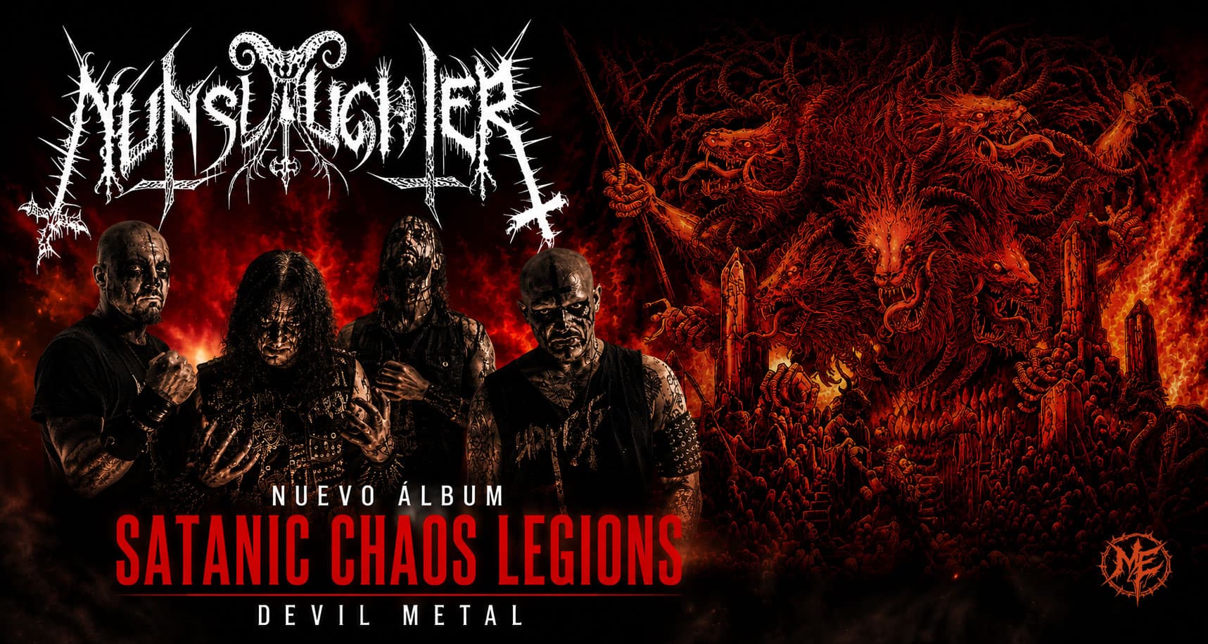 Nunslaughter - Satanic Chaos Legions