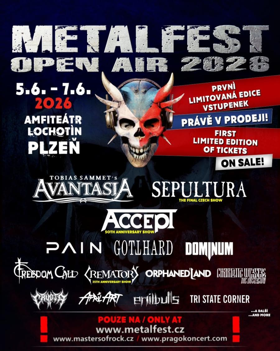 Sepultura · Anthrax · Accept