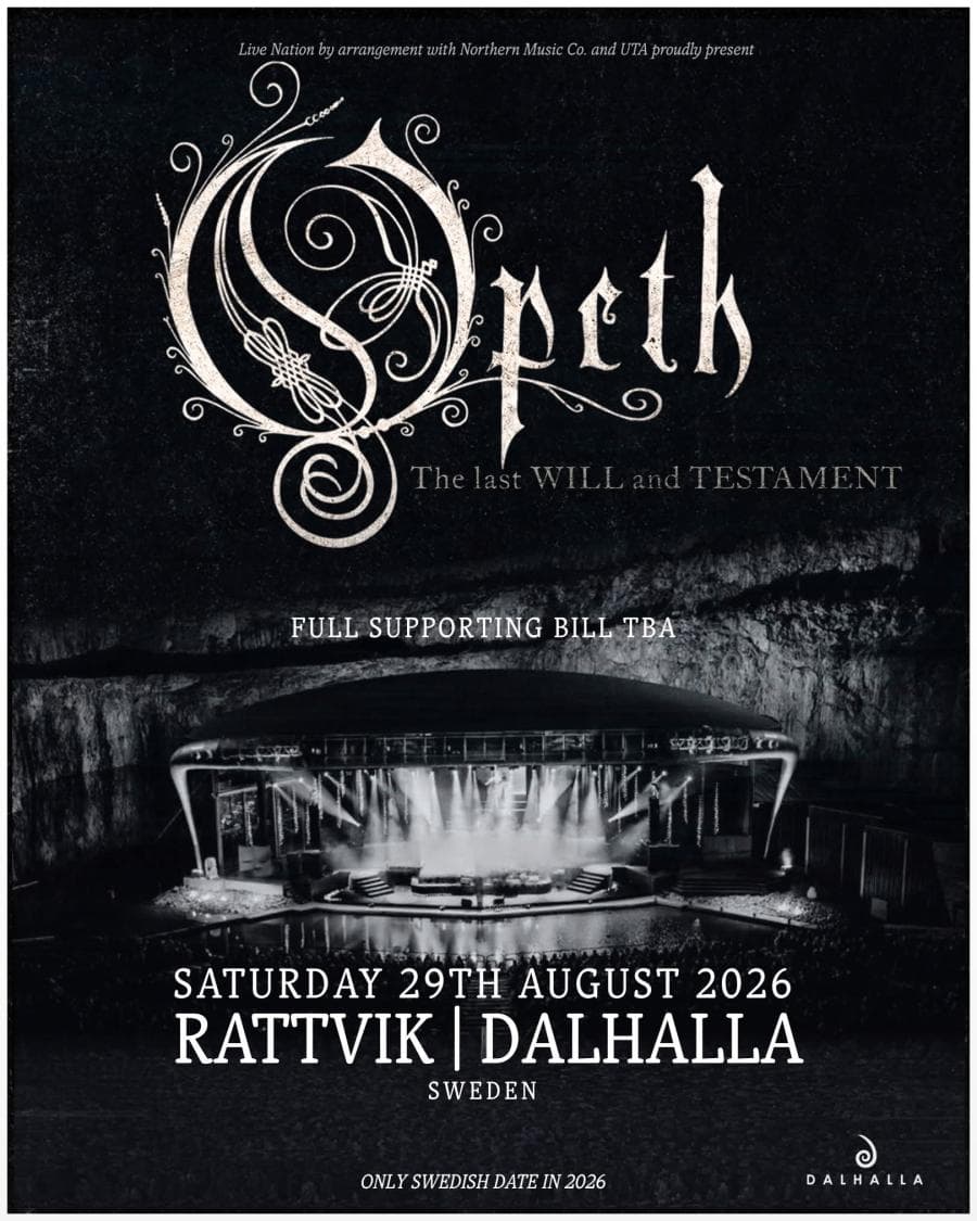 Opeth · Candlemass · Katatonia