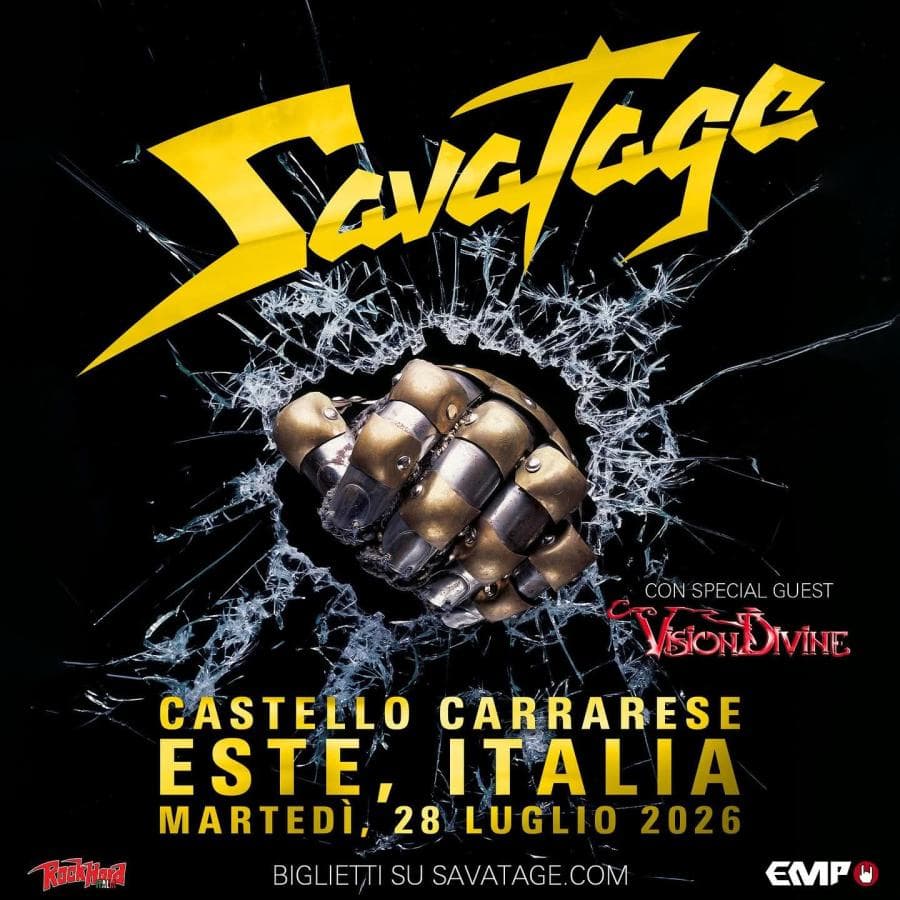 Savatage + Vision Divine @ Castello Carrarese