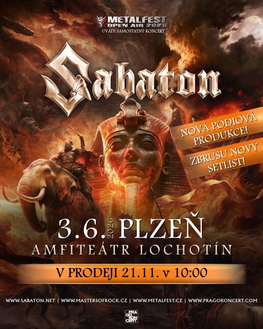Sabaton @ Lochotin amphitheater