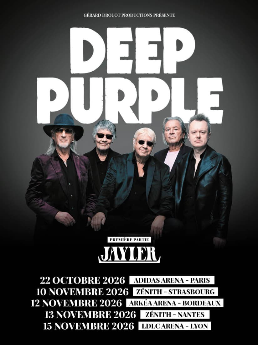 Deep Purple + Jayler @ Zenith