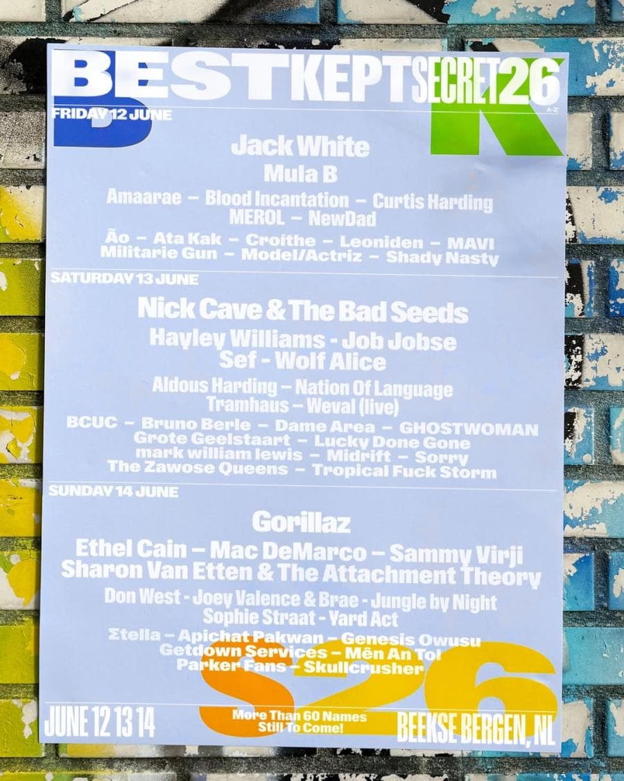 Jack White + Nick Cave & The Bad Seeds + Gorillaz + Blood Incantation + Ghostwoman @ Beekse Bergen