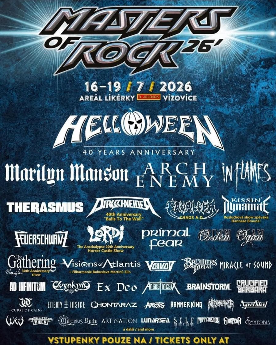 Arch Enemy · Helloween · In Flames · Cavalera Conspiracy · Voivod · W.E.B.