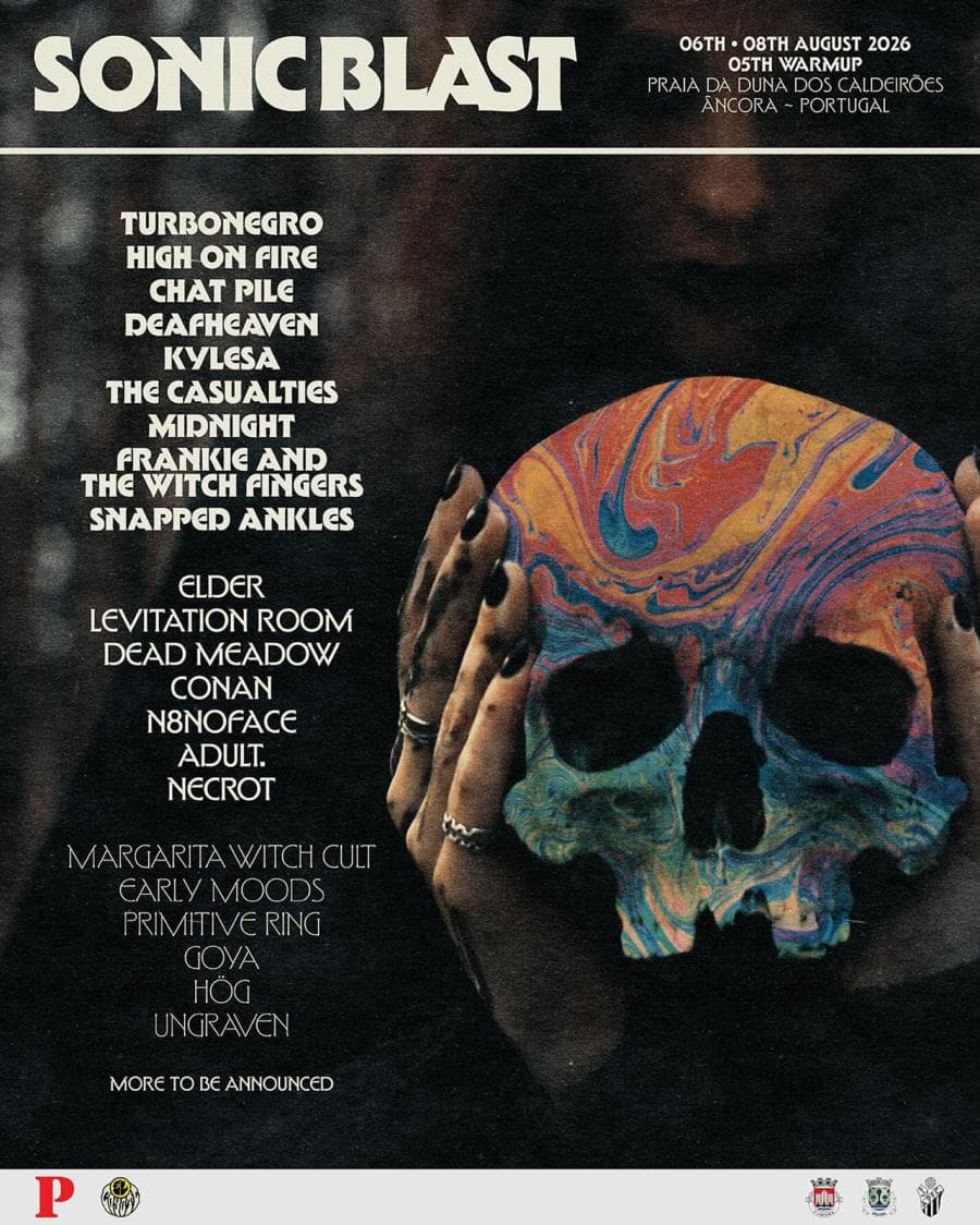 Adult. + Chat Pile + Conan + Dead Meadow + Deafheaven @ Praia da Duna do Caldeirão