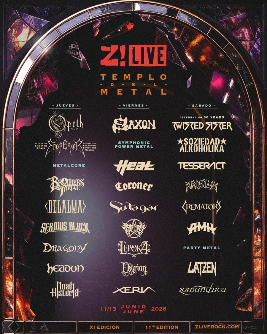 Epica + Opeth + Saxon + Amh + Brothers Of Metal @ Z! Live Rock Fest