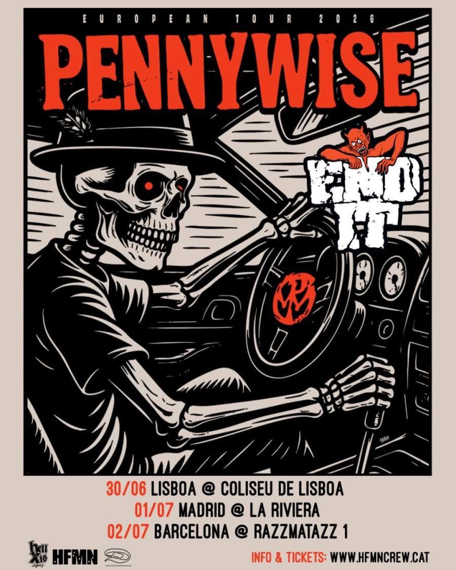 Pennywise + End It @ Coliseu dos Recreios