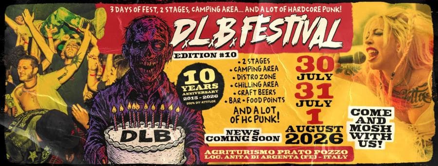 Contrasto + Deafening + H-Strychnine + Lenders + No More Lies @ Agriturismo Prato Pozzo