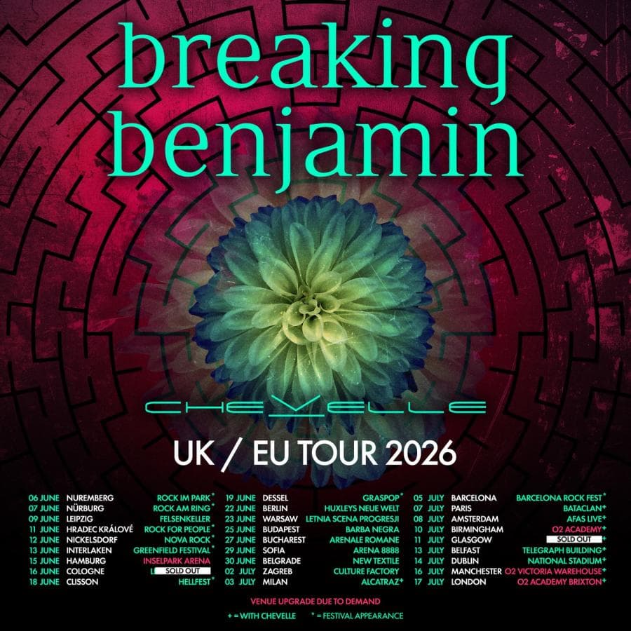 Breaking Benjamin + Chevelle @ The National Stadium