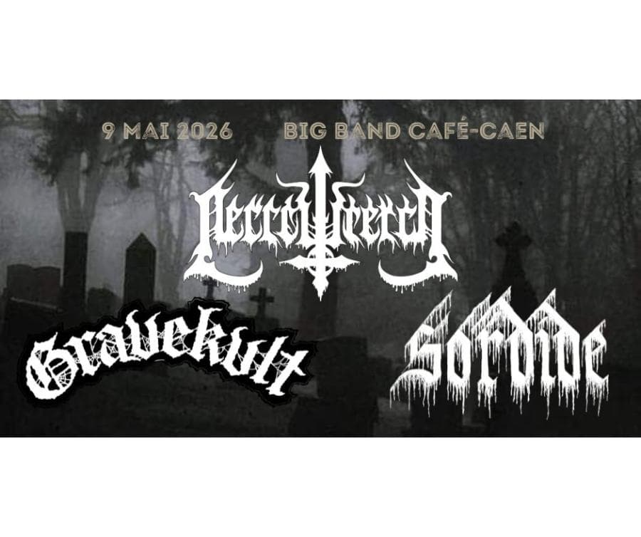 Gravekvlt + Necrowretch + Sordide @ Big Band Café