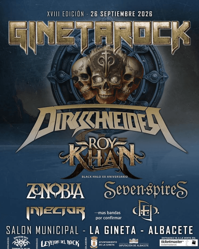 Dirkschneider + D.e.p. Metal + Injector + Roy Khan + Seven Spires @ Recinto Salon Municipal