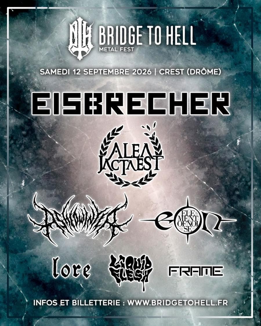 Caliban + Eisbrecher + Alea Jacta Est + Ashed Winter + Eon - Element of Noise @ Espace Soubeyran