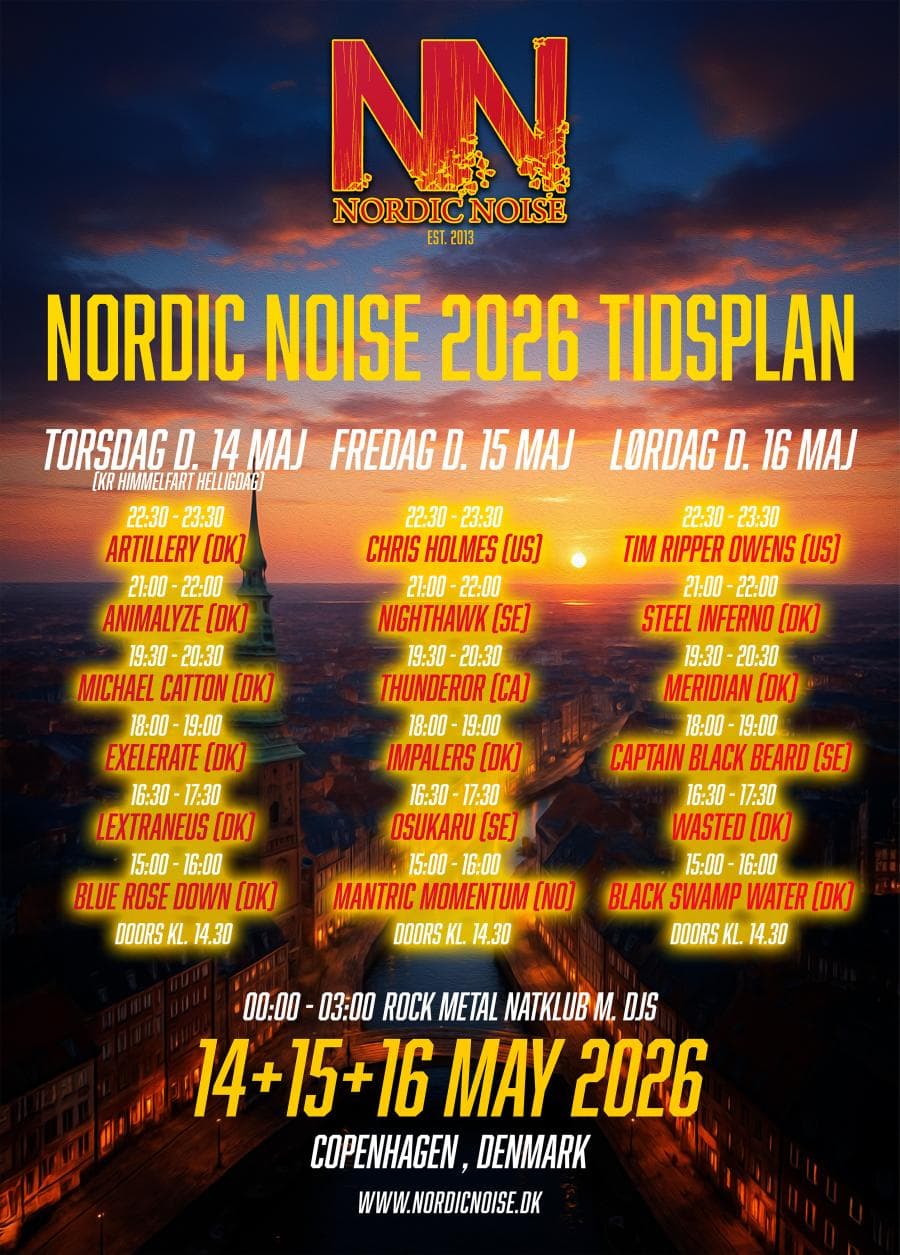 Artillery + Chris Holmes + Tim Ripper Owens + Animalyze + Black Swamp Water @ RUST