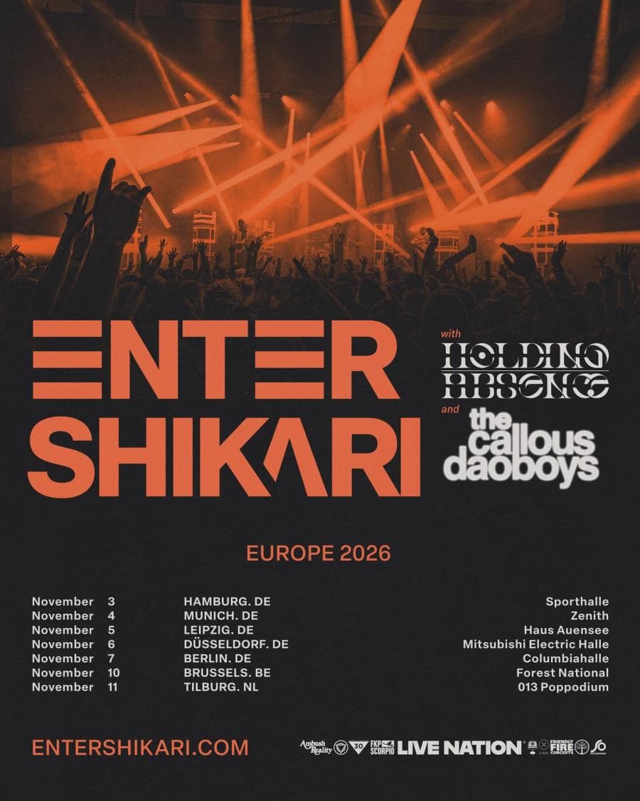 Enter Shikari + Holding Absence + The Callous Daoboys @ Forest National