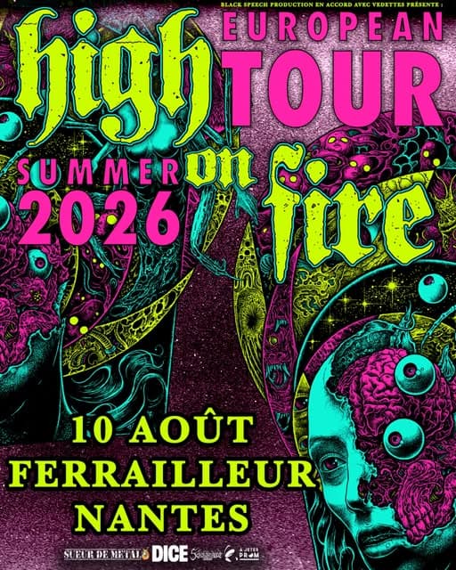 High On Fire @ Le Ferrailleur