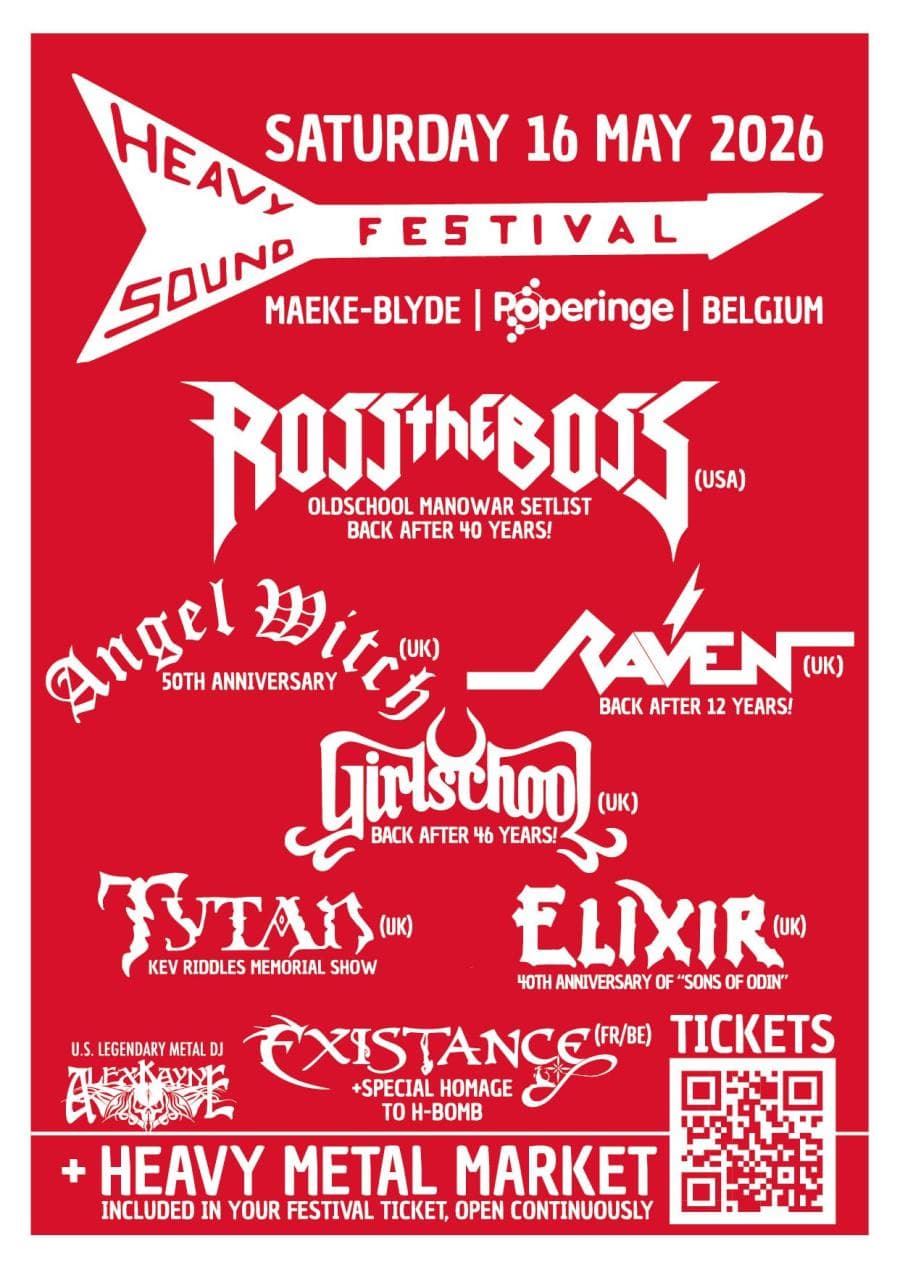 Angel Witch · Raven · Girlschool