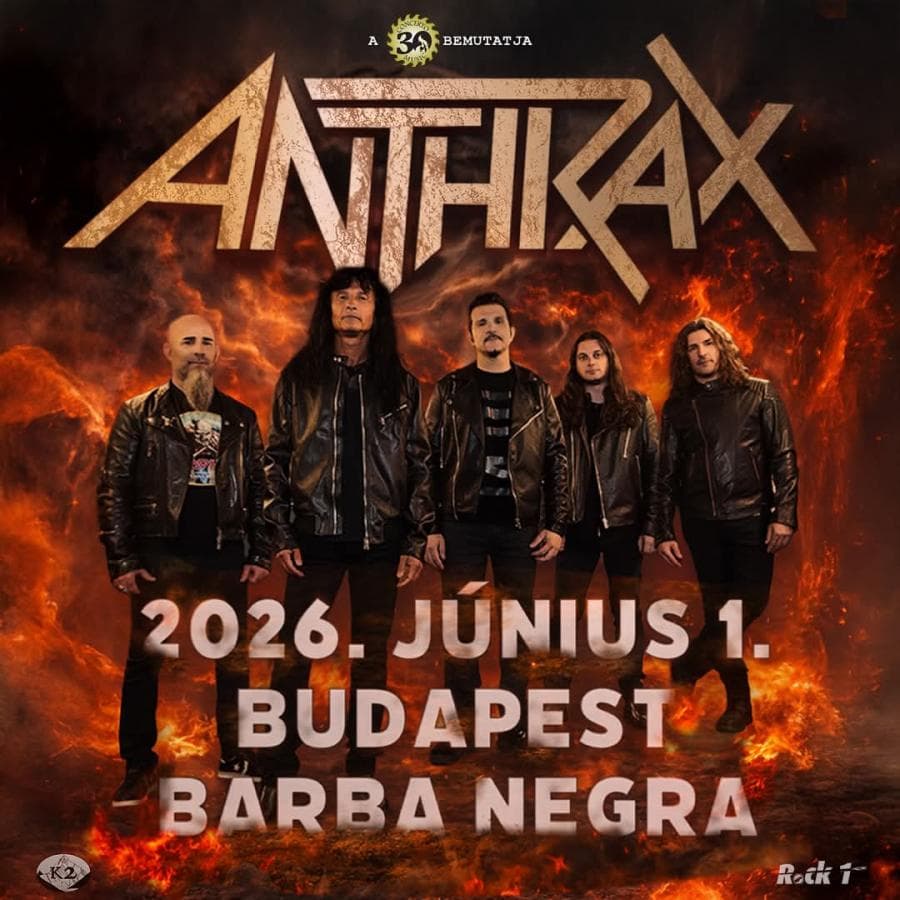 Anthrax @ Barba Negra - Red Stage