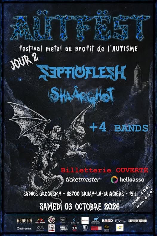 Septicflesh + Shaârghot @ Espace Culturel Grossemy