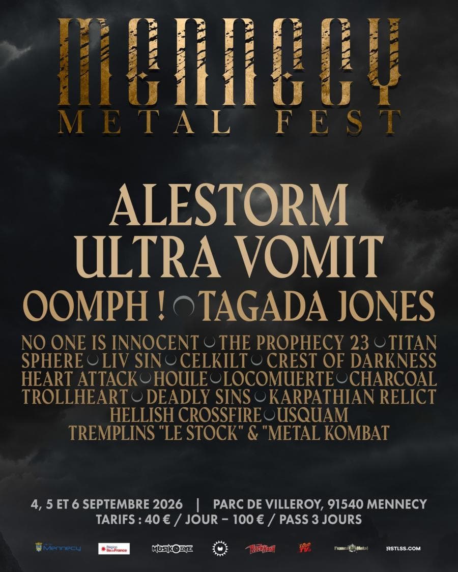 Alestorm + Ultra Vomit + Celkilt + Charcoal + Crest Of Darkness @ Parc de Villeroy