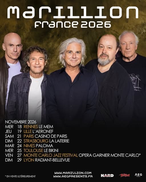 Marillion @ Le Mem