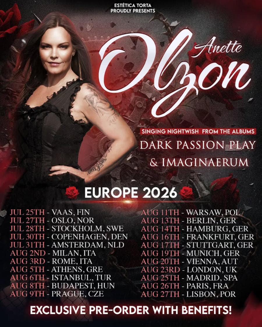 Anette Olzon @ TBA