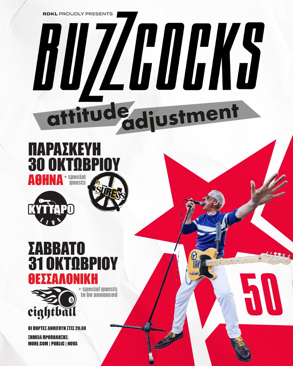 Buzzcocks + The Stress @ Kyttaro