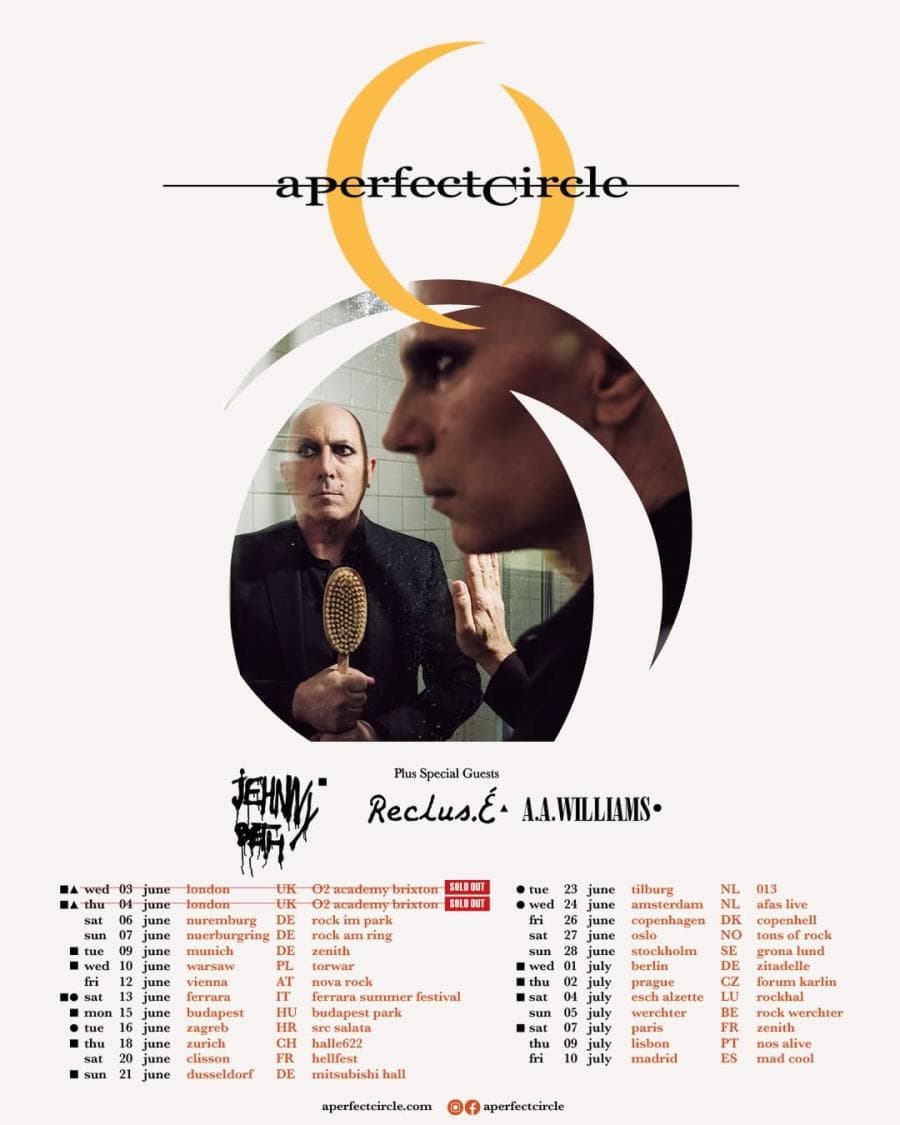 A Perfect Circle + Jehnny Beth @ Budapest Park