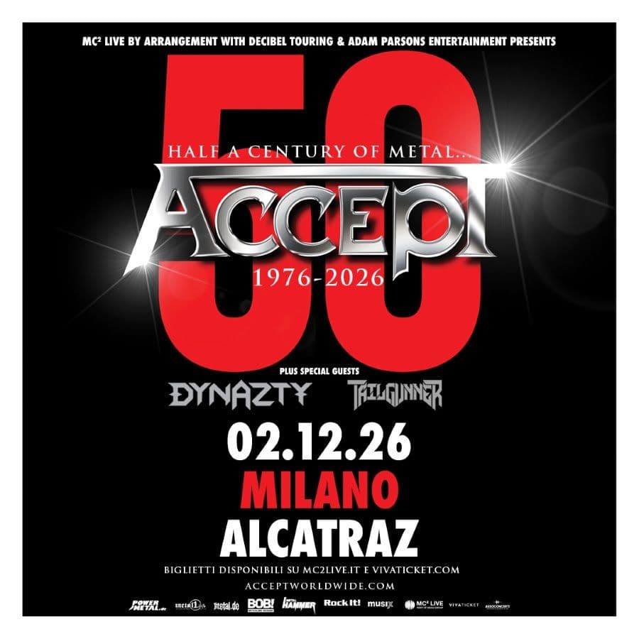 Accept + Dynazty + Tailgunner @ Alcatraz