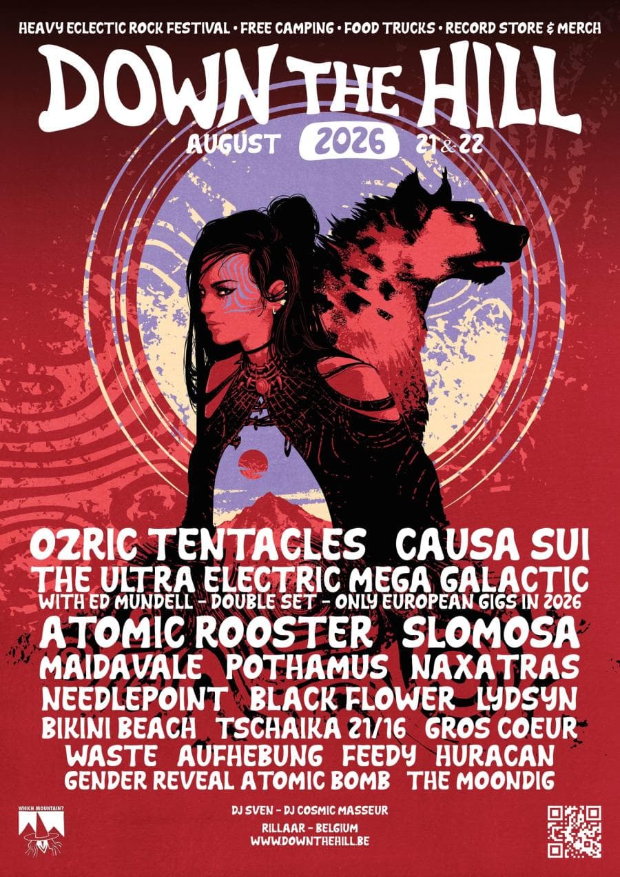 Causa Sui + Ozric Tentacles + Atomic Rooster + Aufhebung + Bikini Beach @ Down the Hill Festival