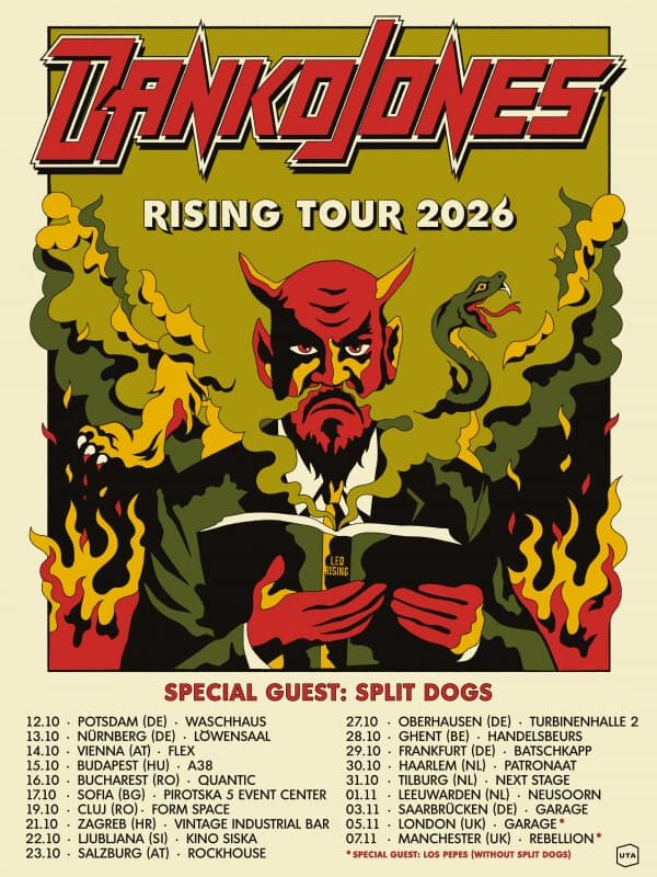 Danko Jones + Split Dogs @ A38
