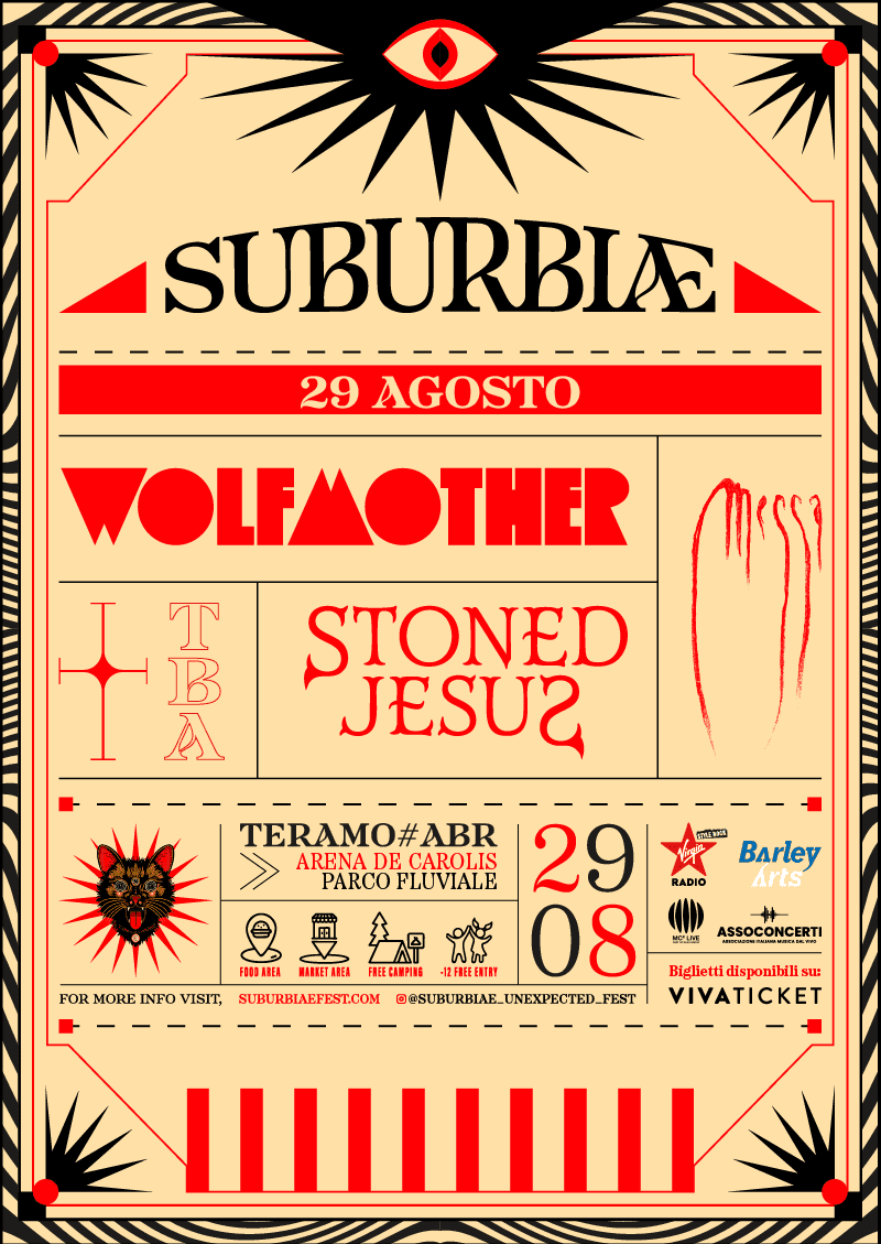 Messa + Stoned Jesus + Wolfmother @ Arena De Carolis