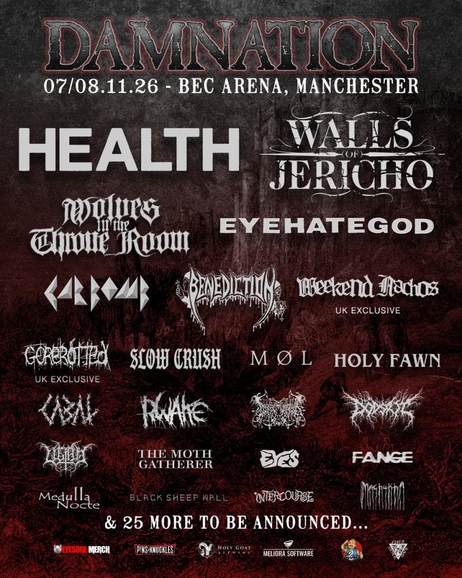 Benediction · Wolves in the Throne Room · Eyehategod