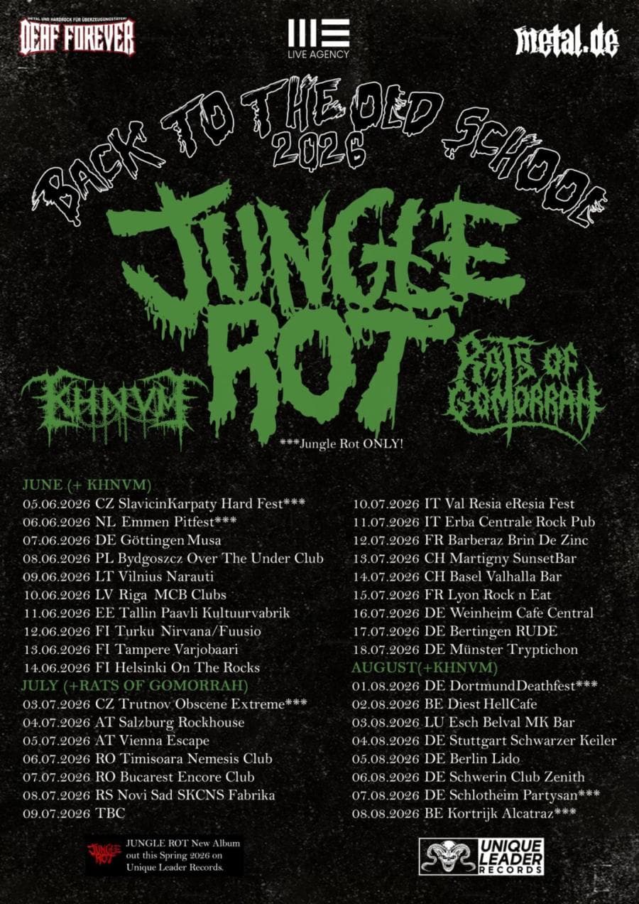Jungle Rot + Khnvm @ Hell