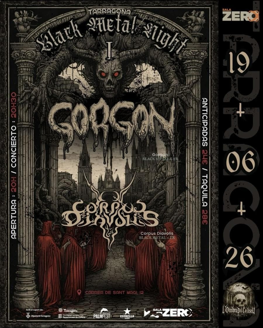 Gorgon + Corpus Diavolis @ Sala Zero