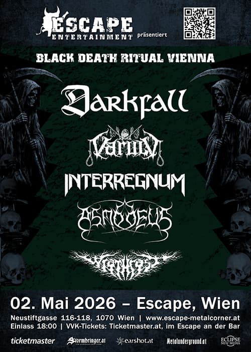 Asmodeus + Darkfall + Interregnum + Varulv + Wrathcast @ Escape