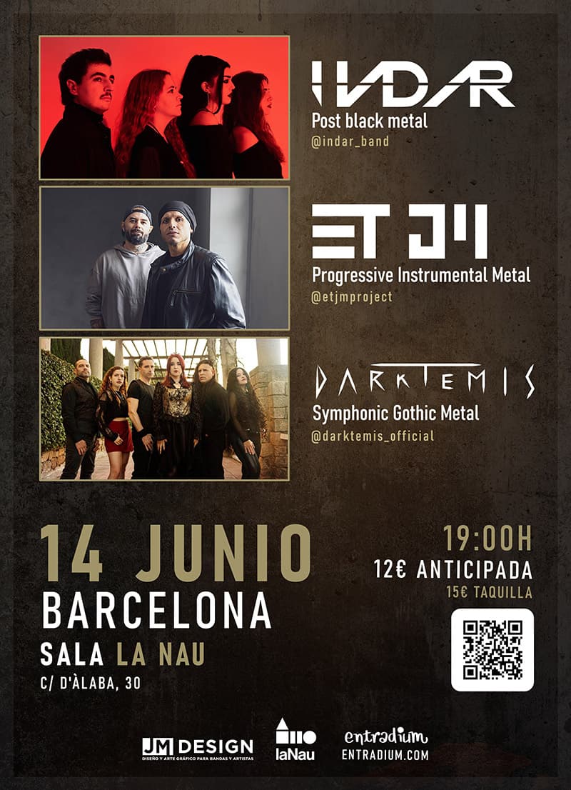 Darktemis + Etjm + Indar @ La Nau