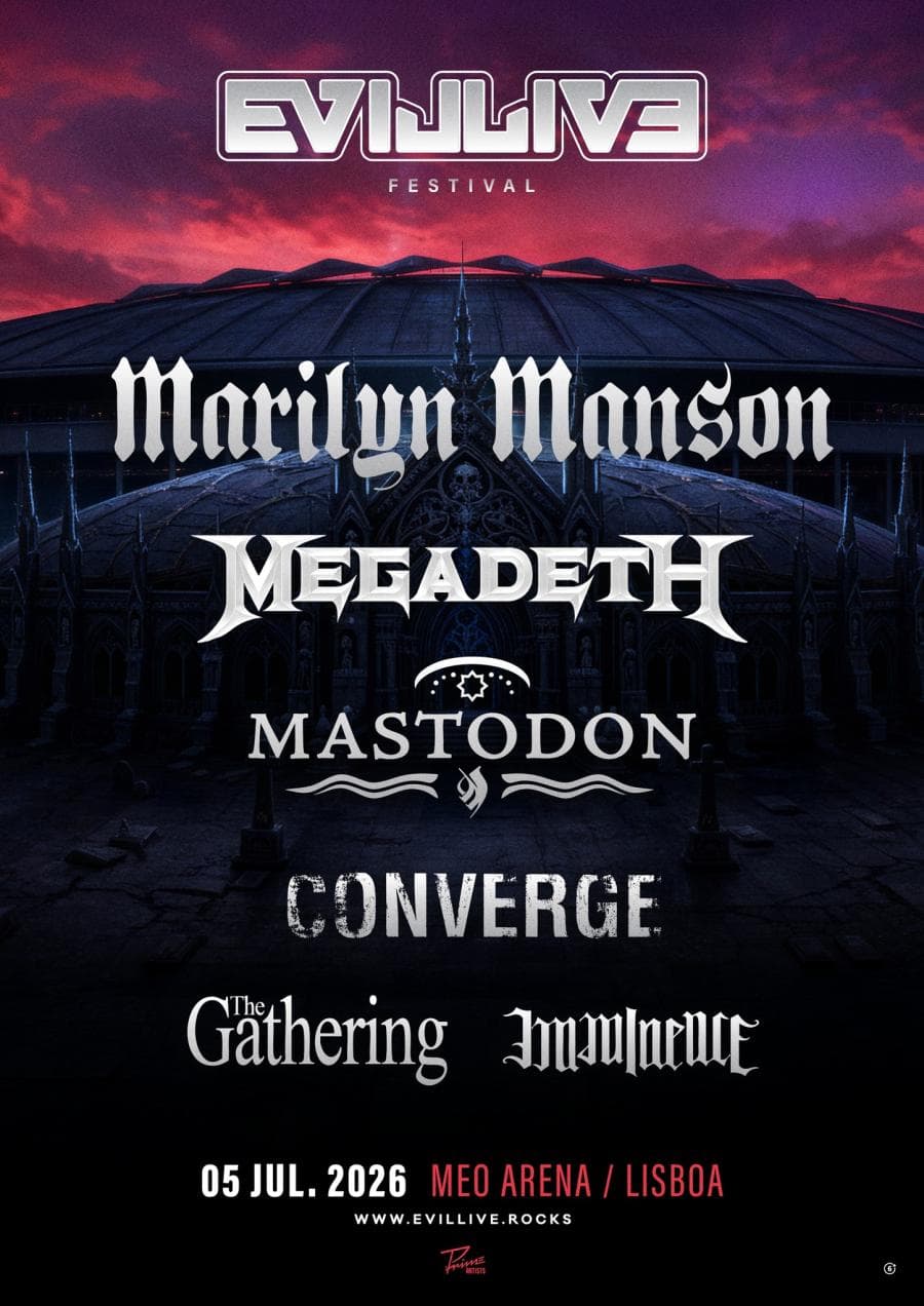 Marilyn Manson + Converge + Imminence + Mastodon + Megadeth @ MEO Arena
