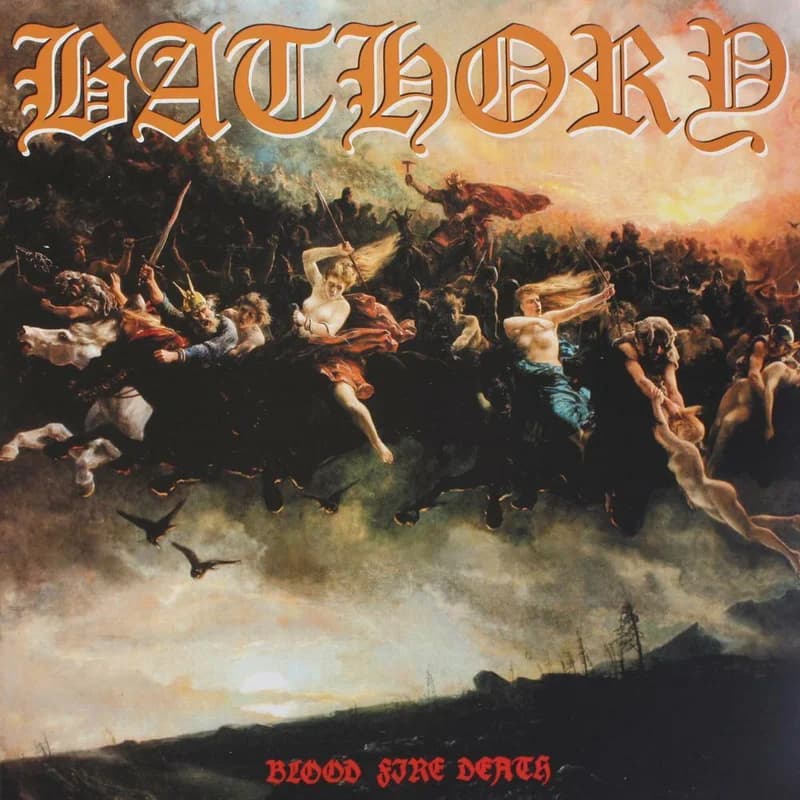 Blood Fire Death cover